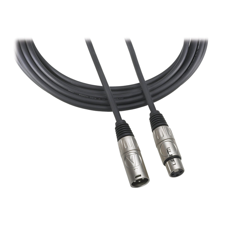  [AUSTRALIA] - Audio-Technica AT8313 XLR Female to XLR Male Value Microphone Cable, 10 Feet XLRF-XLRM