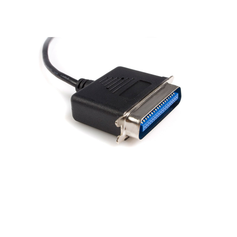  [AUSTRALIA] - StarTech.com 6 ft. (1.8 m) USB to Parallel Port Adapter - IEEE-1284 - Male/Male - USB to Centronics Cable (ICUSB1284) 6ft