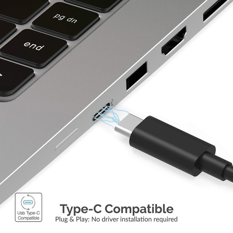  [AUSTRALIA] - Sabrent USB Type-C Dual HDMI Adapter [Supports Up to Two 4K 30Hz Monitors, Compatible with Windows Systems Only] (DA-UCDH) Type-C to Dual HDMI Adapter