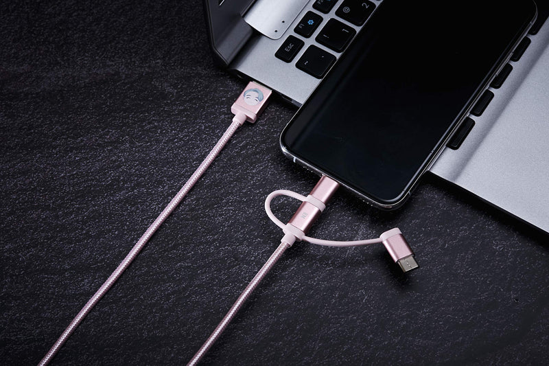  [AUSTRALIA] - BTS Character Cables TinyTAN 3in1 Cable_Jimin (USB-A to USB-C, Micro USB, MFI Certified Cable) Compatible with Android, Galaxy Series, iPhone Series Type 3in1 Cable_JIMIN