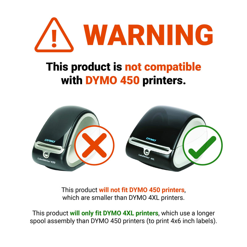 Replacement Spool Assembly Compatible with DYMO 4XL Thermal Printer - LeoForward Australia