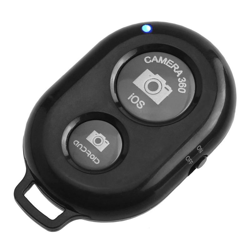  [AUSTRALIA] - CamKix Camera Shutter Remote Control with Bluetooth Wireless Technology - Create Amazing Photos and Videos Hands-Free - Works with Most Smartphones and Tablets (iOS and Android) Black