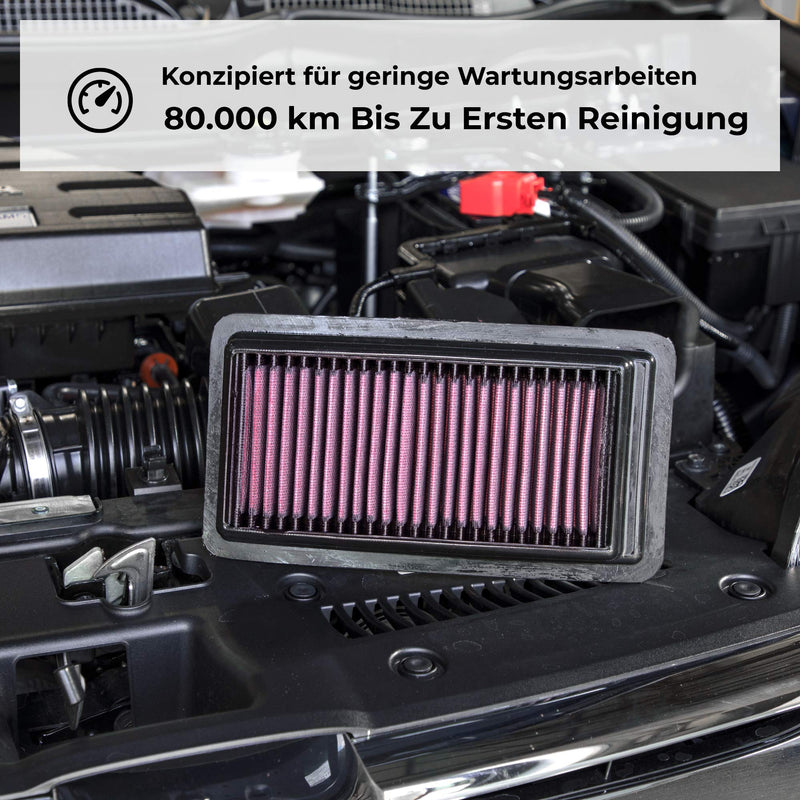 K&N Engine Air Filter: High Performance, Premium, Washable, Replacement Filter: Fits 2012-2019 Volkswagen/Audi/Seat/Skoda Compact 1.6/1.8/2.0 L, 33-3005 - LeoForward Australia