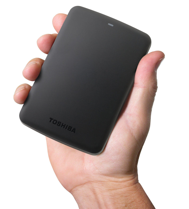  [AUSTRALIA] - Toshiba Canvio Basics 1TB Portable Hard Drive - Black (HDTB310XK3AA)