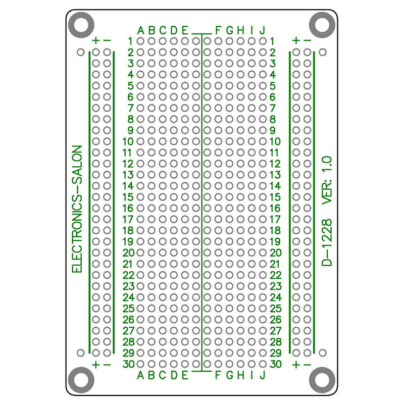  [AUSTRALIA] - Electronics-Salon 4X Solderable Breadboard Proto Board PCB DIY Kit for Raspberry Pi 2/3 Model A B A+ B+ Zero