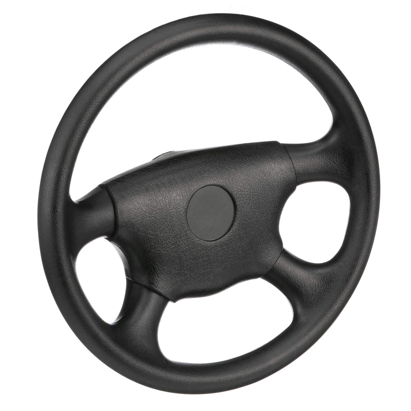  [AUSTRALIA] - SeaChoice 28510 Universal UV-Resistant 4-Spoke Marine Boat Leather Steering Wheel