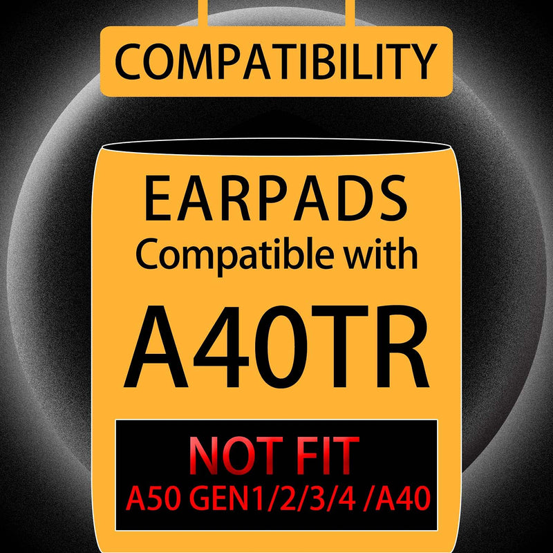  [AUSTRALIA] - CCRE Earpads Replacement for Astro A40TR a40 tr Headset - Astro A40tr Mod Kit /A40tr Accessories/Ear Cushion/Ear Cups (Velour)