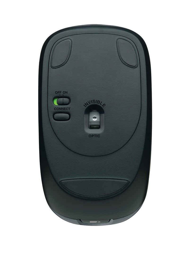  [AUSTRALIA] - Logitech M557 Bluetooth Mouse – Wireless Mouse with 1 Year Battery Life, Side-to-Side Scrolling, and Right or Left Hand Use with Apple Mac or Microsoft Windows Computers and Laptops, Gray Standard Packaging