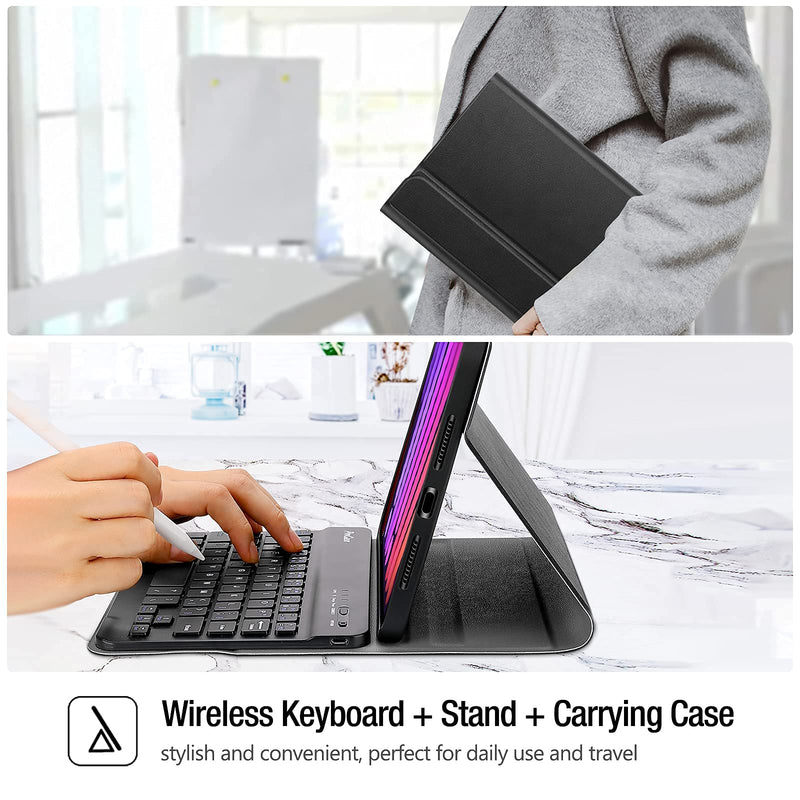  [AUSTRALIA] - ProCase Keyboard Case for iPad Mini 6 2021, Detachable Wireless Keyboard Protective Cover Cases for 8.3 Inch iPad Mini 6th Generation Gen Keyboard Case