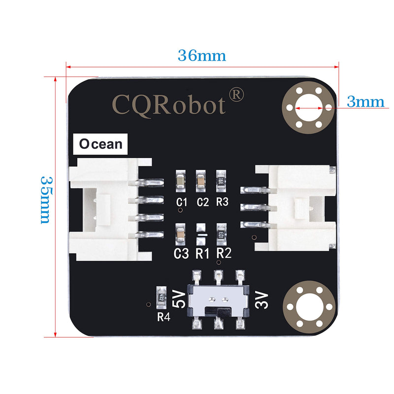  [AUSTRALIA] - CQRobot Ocean: Contact water level/liquid level sensor compatible with Raspberry Pi/Arduino. for automatic irrigation systems, aquariums, plants, in the garden, in agriculture, etc.
