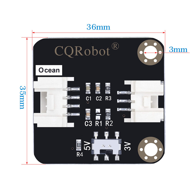 CQRobot Ocean: Contact Water/Liquid Level Sensor Compatible with Raspberry Pi/Arduino. for Automatic Irrigation Systems, Aquariums, Plants, in The Garden, in Agriculture etc. - LeoForward Australia