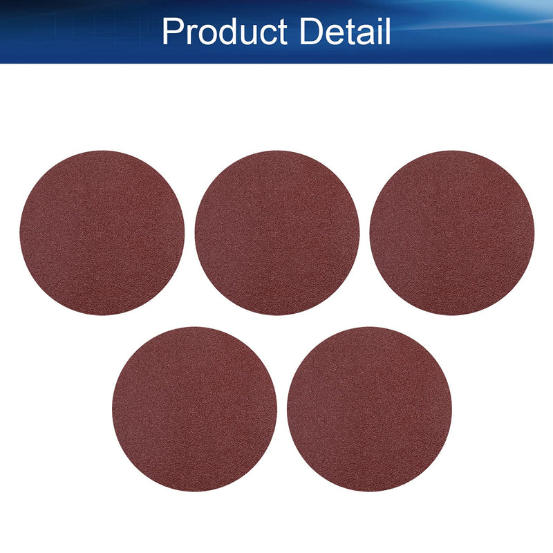  [AUSTRALIA] - Auniwaig 6-inch PSA Sanding Discs 60 Grits Aluminum Oxide Self Stick Adhesive Back Aluminum Oxide Sandpaperfor Random Orbital Sander 5pcs