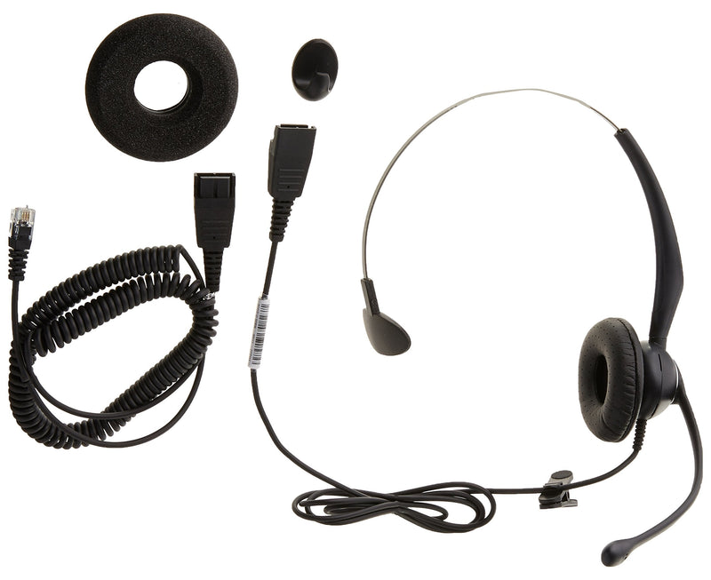  [AUSTRALIA] - Yealink YHS33 Headset with Enhanced Noise Canceling Black