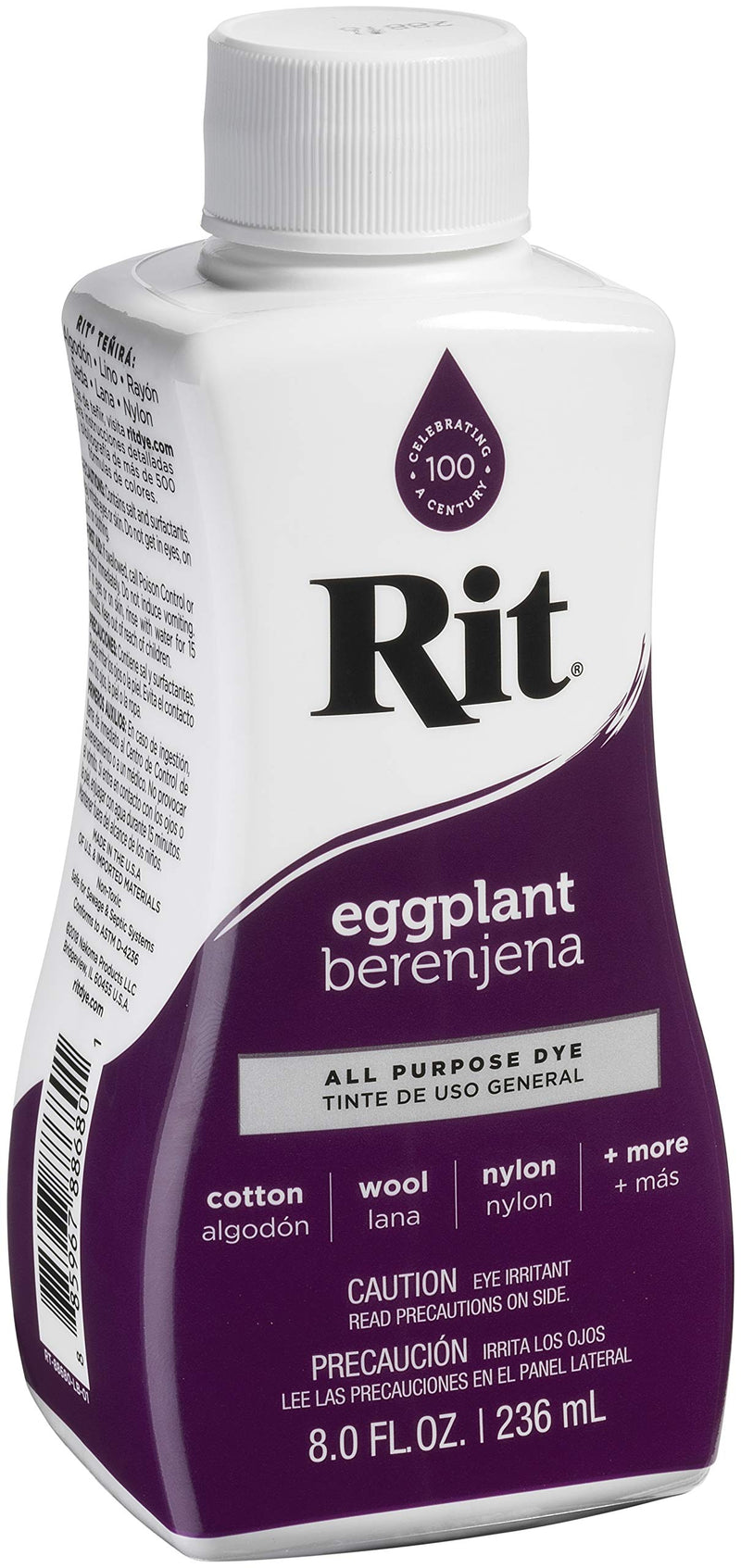  [AUSTRALIA] - Rit Dye Liquid 8oz-Eggplant Eggplant