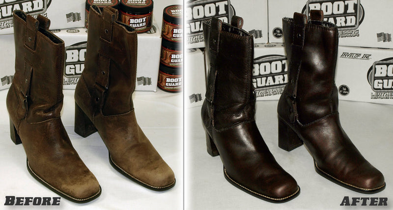  [AUSTRALIA] - Boot Guard Leather Dressing: Restores and Conditions Leather Boots, Shoes, Automotive Interiors, Jackets, Saddles, and Purses 5 Ounce Jar