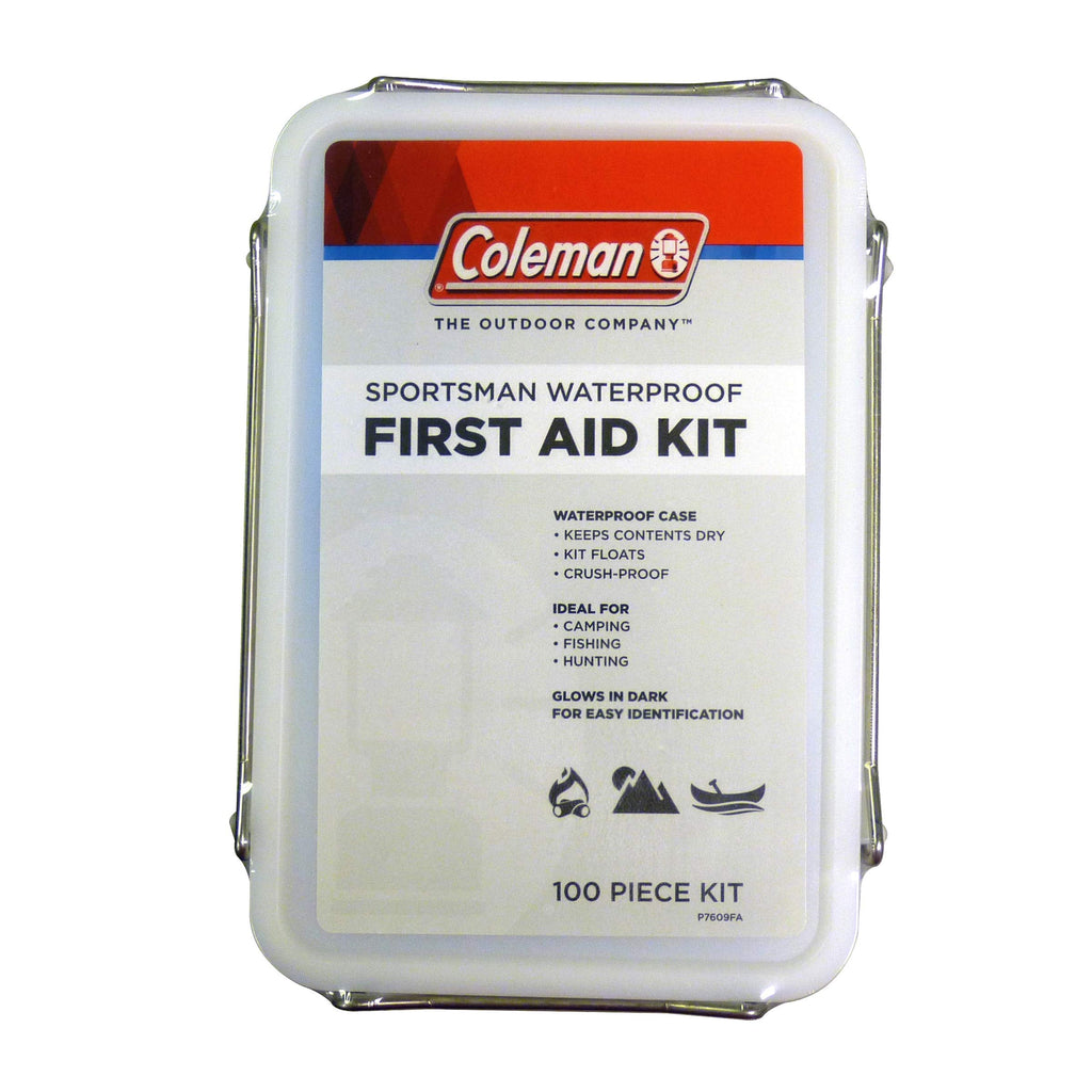  [AUSTRALIA] - Coleman Sportsman Waterproof First Aid Kit - 100 Pieces
