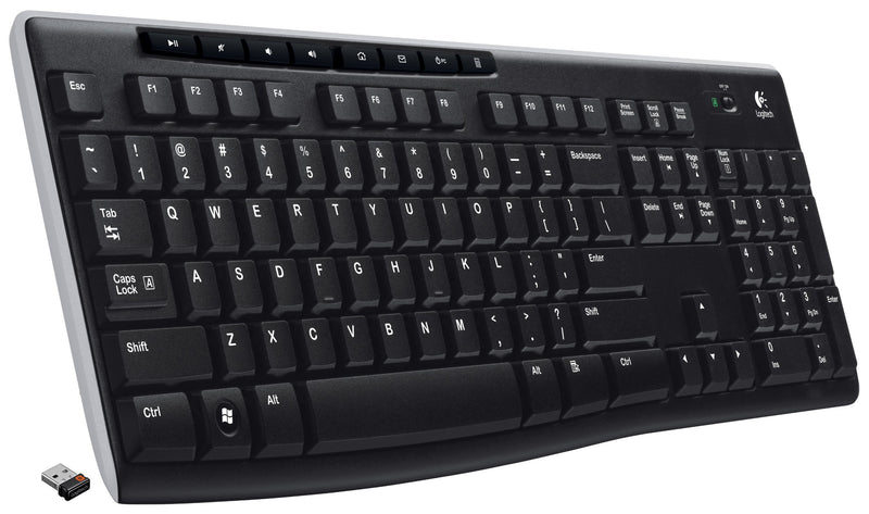 Logitech Wireless Keyboard K270 with Long-Range Wireless - LeoForward Australia