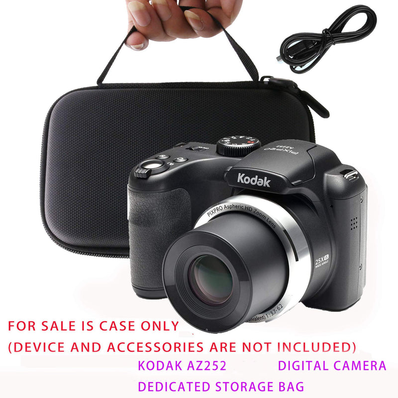  [AUSTRALIA] - waiyu Hard EVA Carrying Case for Kodak PIXPRO Astro Zoom AZ252 Digital Camera