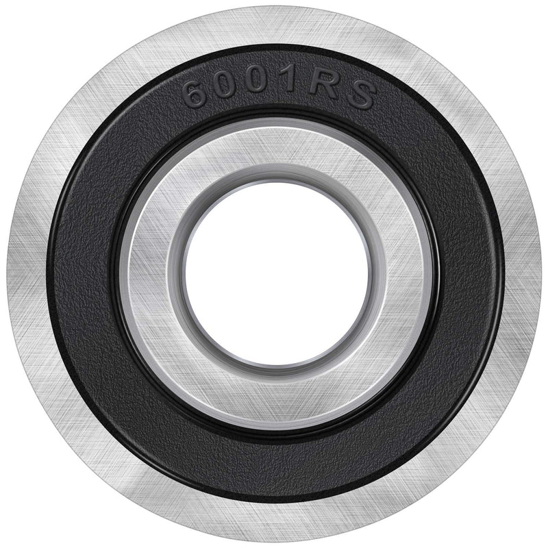  [AUSTRALIA] - Bonbo 10Pcs Flanged Ball Bearings 1/2" x 1-1/8" x 1/2" for Lawn Mower, Wheelbarrows, Carts & Hand Trucks Wheel Hub, Double Seal Deep Groove Ball Bearings 1/2" x 1-1/8" 10pcs