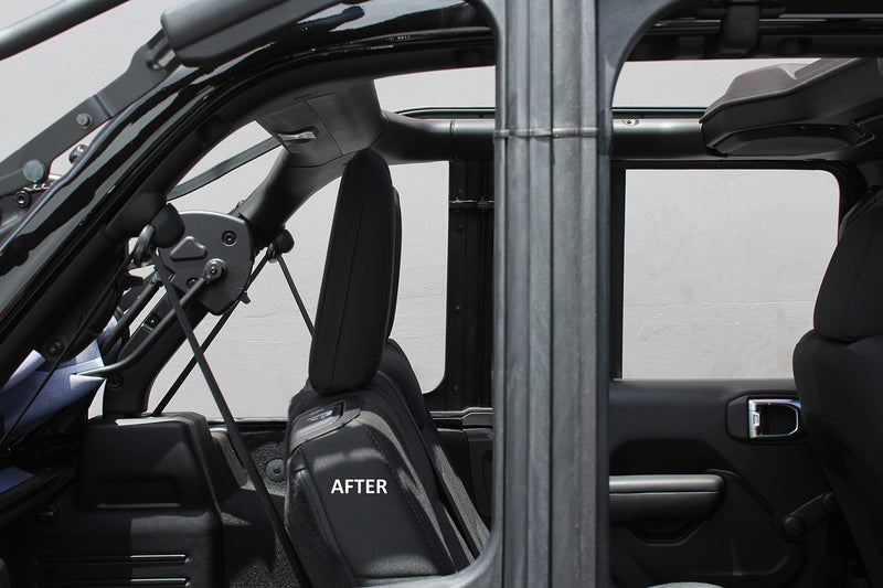  [AUSTRALIA] - Innovative JK Products Rear Seat Recline Kit for Jeep JLU Wrangler (4-Door), All Models 2018-Present