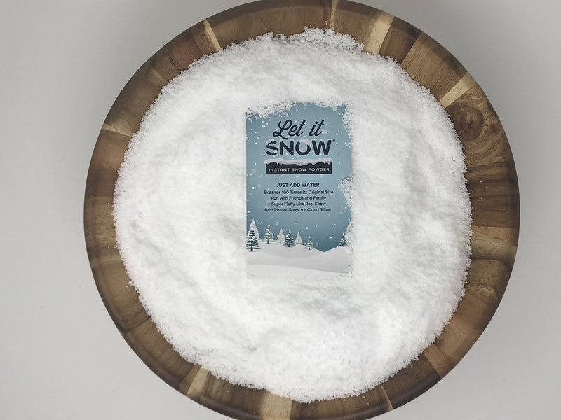  [AUSTRALIA] - Let it Snow Instant Snow Powder - Made in The USA Premium Fake Artificial Snow - Great for Holiday Snow Decorations and Slime