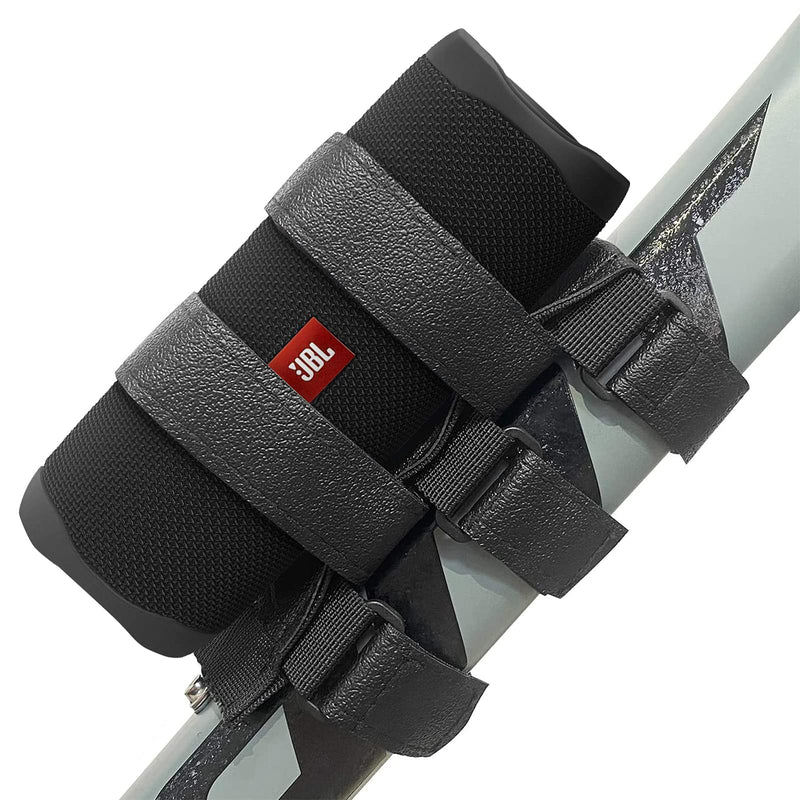  [AUSTRALIA] - HomeMount Bike Speaker Mount - Speaker Holder Strap for Bike/Golf Cart/Boat, Compatible with Most Portable Speakers