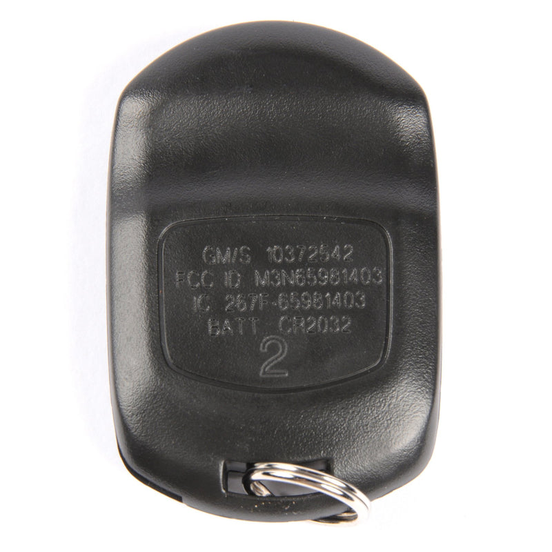 [AUSTRALIA] - ACDelco 10372542 GM Original Equipment 4 Button Keyless Entry Remote Key Fob