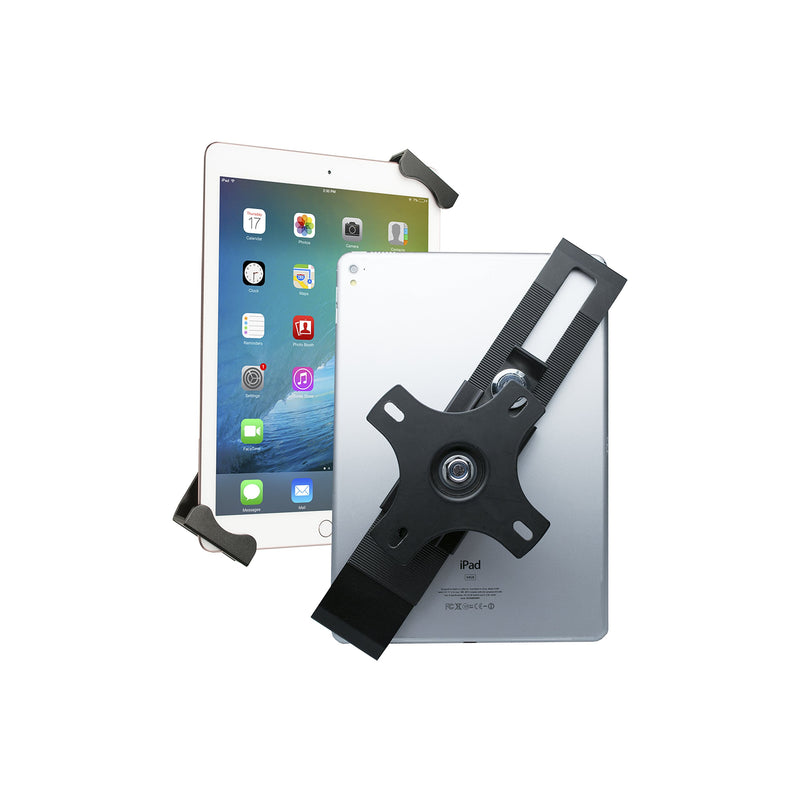 Compact Wall Mount – CTA Security Wall Mount with Lock & Key System – for iPad 8th Gen 10.2”, Galaxy Tab S3 and Most 7-14” Tablets (PAD-CSWM) Security (Corner Grip) Black - LeoForward Australia