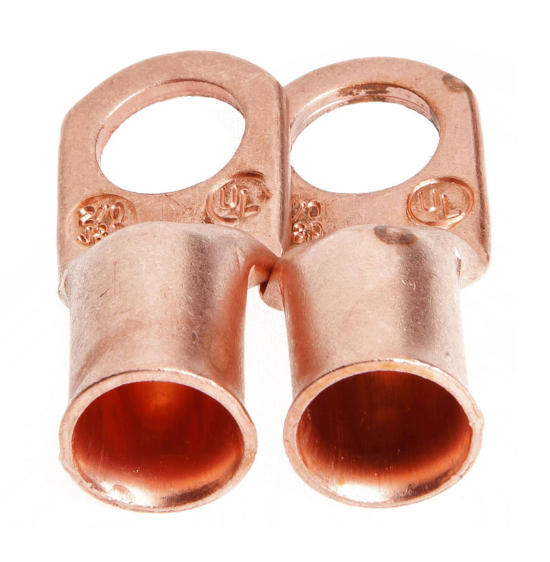  [AUSTRALIA] - Forney 60099 Copper Cable Lugs, Number 2/0 Cable with 1/2-Inch Stud Size, 2-Pack