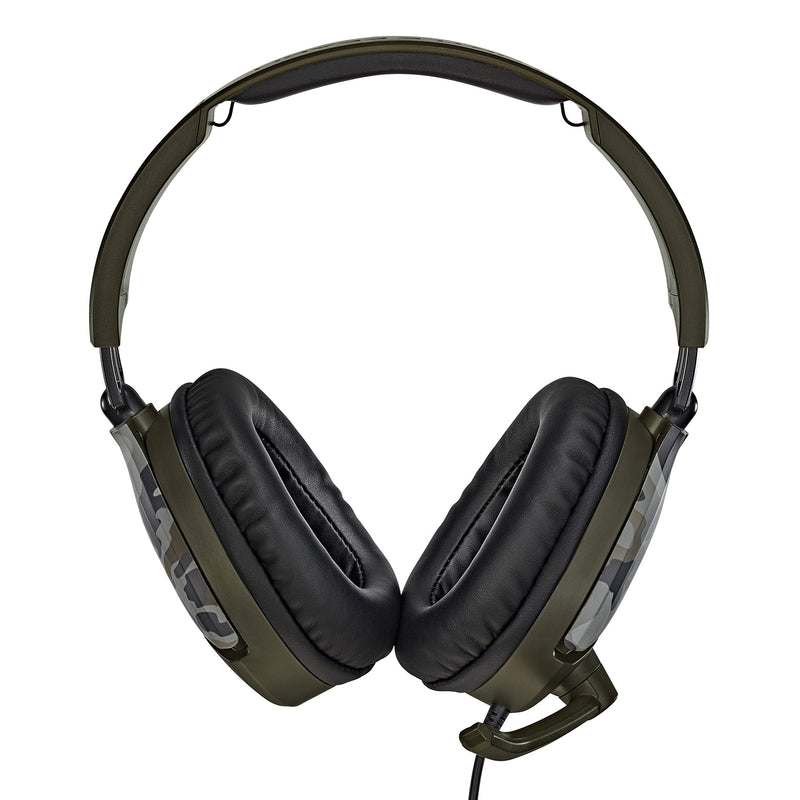  [AUSTRALIA] - Turtle Beach Recon 70 Multiplatform Gaming Headset for Xbox Series X, Xbox Series S, Xbox One, PS5, PS4, PlayStation, Nintendo Switch, Mobile,& PC with 3.5mm-Flip-to-Mute Mic, 40mm Speakers-Green Camo Green