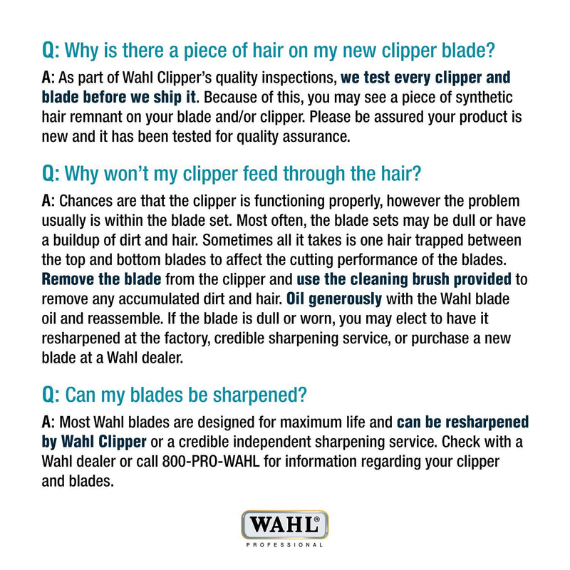 Wahl Professional Animal Blade Oil for Pet Clipper and Trimmer Blades (#3310-230) - LeoForward Australia