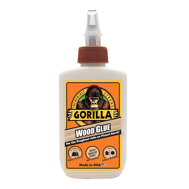  [AUSTRALIA] - Gorilla Wood Glue, 4 Ounce Bottle, Natural Wood Color, (Pack of 2) 2 - Pack