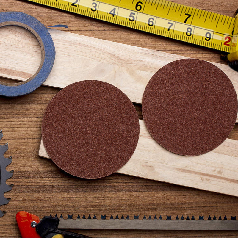  [AUSTRALIA] - 120 Pieces Sanding Discs Pad Hook and Loop Sandpaper Disc for Drill Grinder Rotary Tools, 12 Different Grits (60 to 3000 Grit, 10 Pieces Each Grit) (2 Inch) 2 Inch