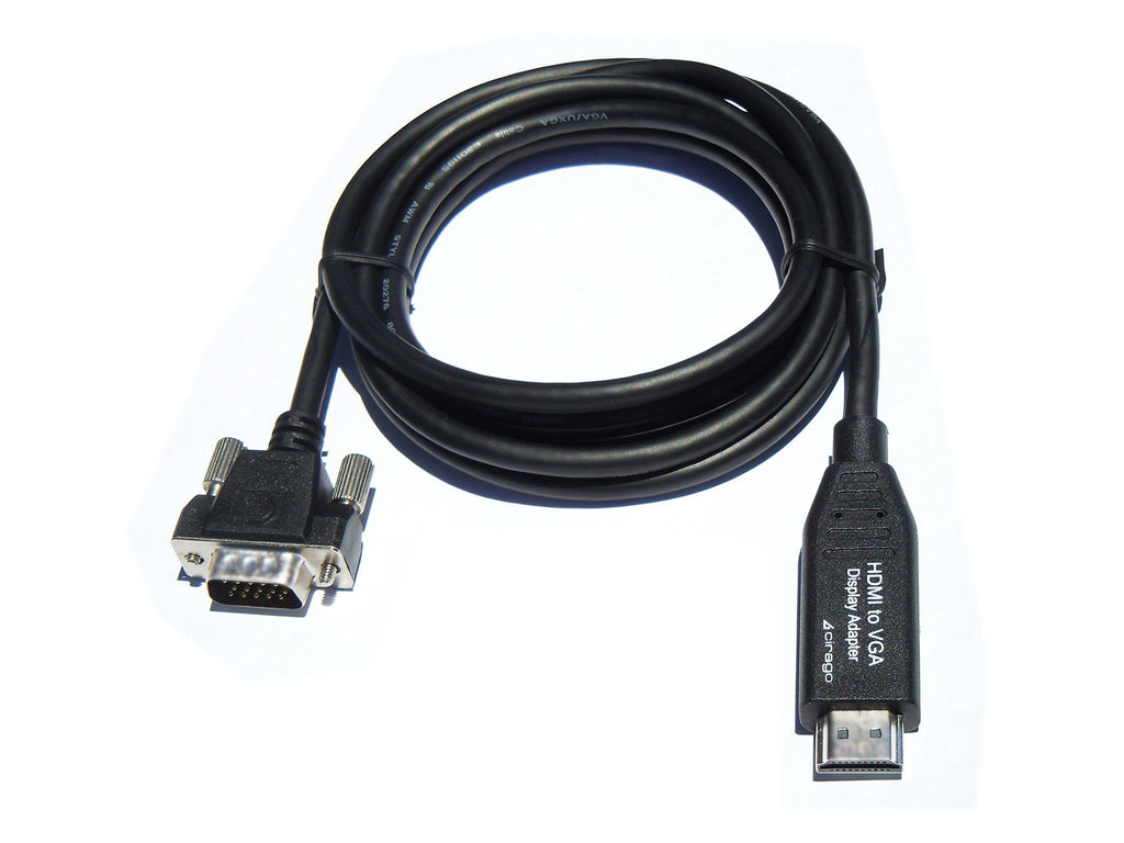  [AUSTRALIA] - Cirago 6-Feet HDMI to VGA Display Adapter Cable (HDM2VGA06BLK)