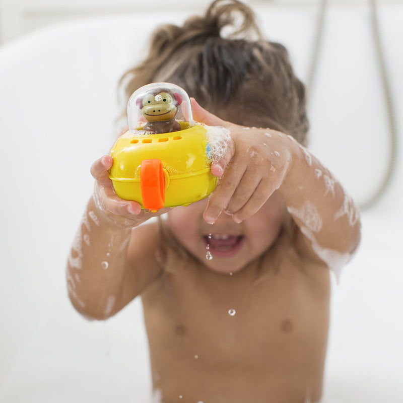  [AUSTRALIA] - Skip Hop Bath Toys: Pull & Go Submarine Monkey