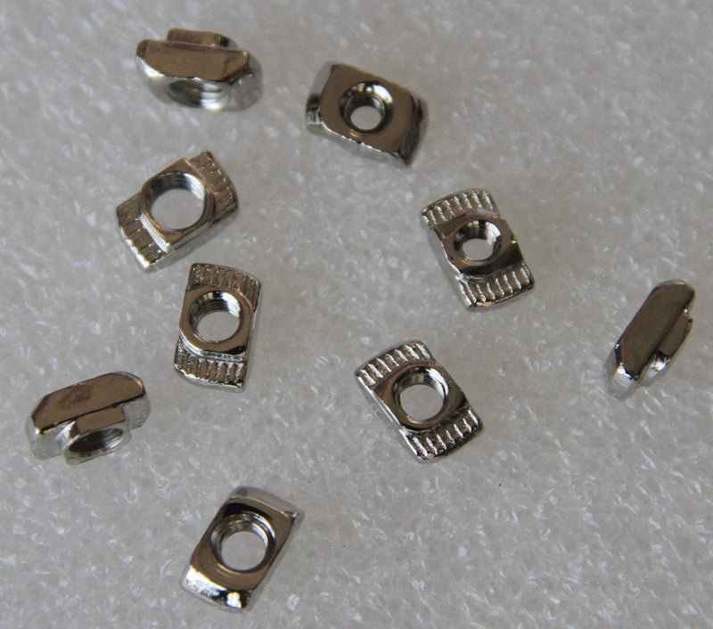  [AUSTRALIA] - IEUYO 2020 Series T Nuts, M3 M4 M5 T Slot Nut Hammer Head Fastener Nut for Aluminum Profile Accessories, 90 Pcs/3Sizes Hammer head 90 Pcs/3Sizes