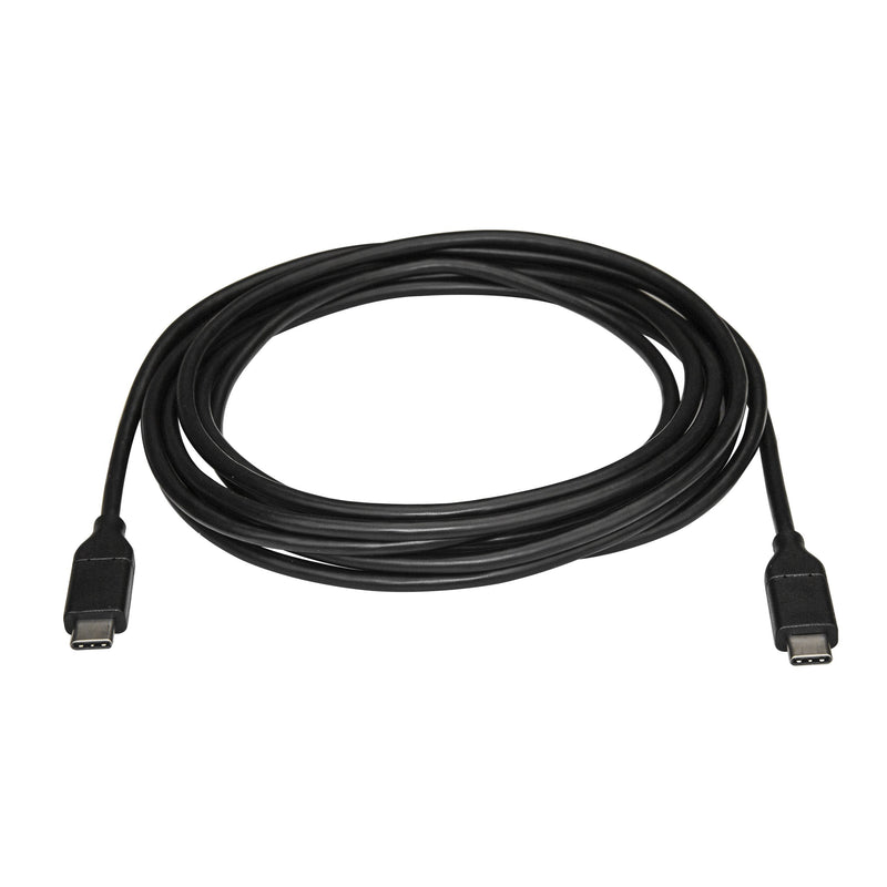  [AUSTRALIA] - StarTech.com USB C to USB C Cable - 3m / 10 ft - USB Cable Male to Male - USB-C Cable - USB-C Charge Cable - USB Type C Cable - USB 2.0 (USB2CC3M), Black 10 ft/ 3 m Standard