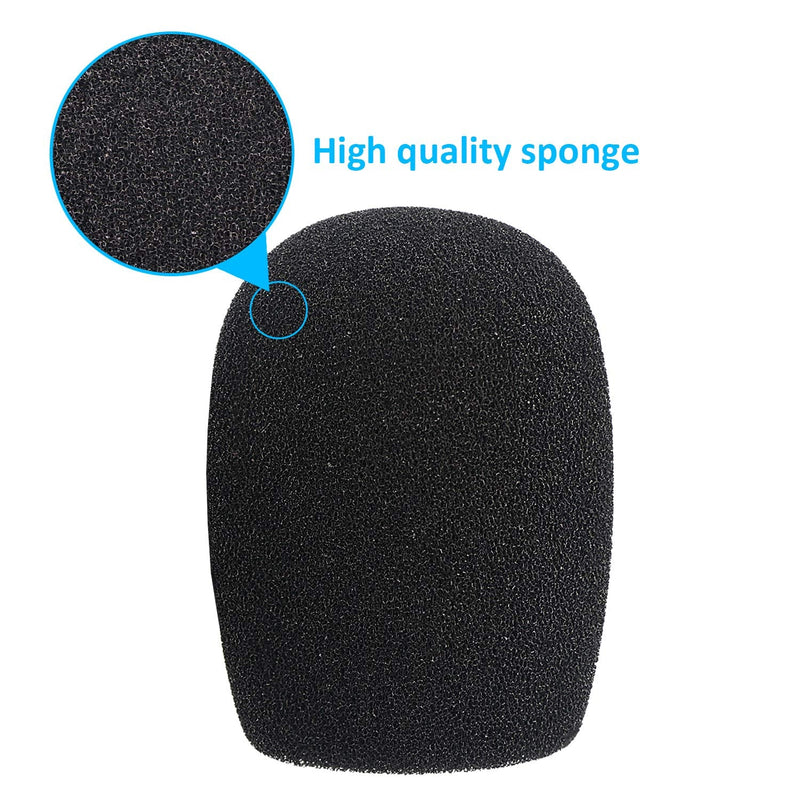  [AUSTRALIA] - YOUSHARES VideoMicro Windscreen Foam Filter - Wind Shield Deadcat Fits Rode VideoMic Me Me-L Compact Microphone (2 Pack)