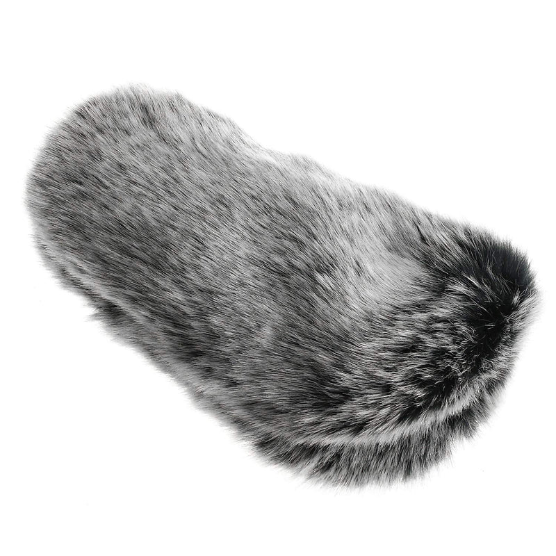  [AUSTRALIA] - YOUSHARES Microphone Furry Windscreen - Outdoor Wind Cover Muff Mic Wind Shield Fur Pop Filter as Foam Cover Compatible with Rode VideoMic Pro+ Microphone Fur Windscreen