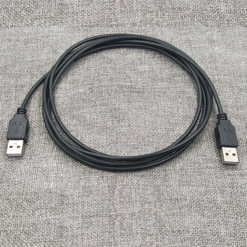 BesCable USB to USB Cable - Superspeed USB 2.0 Type A Male to Type A Male 24 / 28AWG Cable 7 Feet - Black 7Feet-1Pack - LeoForward Australia