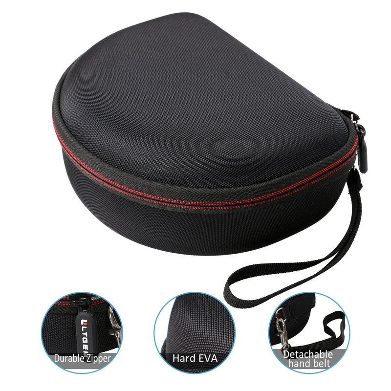  [AUSTRALIA] - LTGEM Hard Headphones Case for Sony MDR7506 Professional Large Diaphragm Headphone - Travel Carrying Storage Bag A-Gray