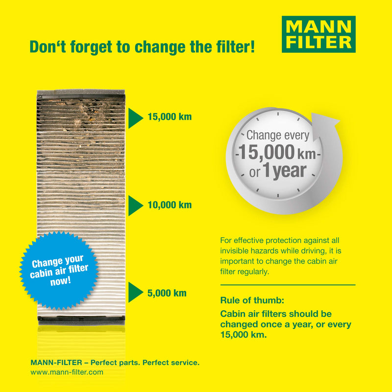 Mann Filter CUK 2941-2 Cabin Air Filter - LeoForward Australia