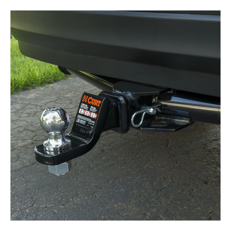  [AUSTRALIA] - CURT 21505 Trailer Hitch Pin & Clip with Grooved Head, 5/8-Inch Diameter, Fits 2-Inch Receiver