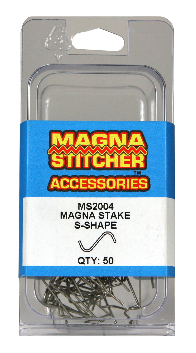  [AUSTRALIA] - Motor Guard MS2004 S-Shape Magna-Stakes, 50-Pack