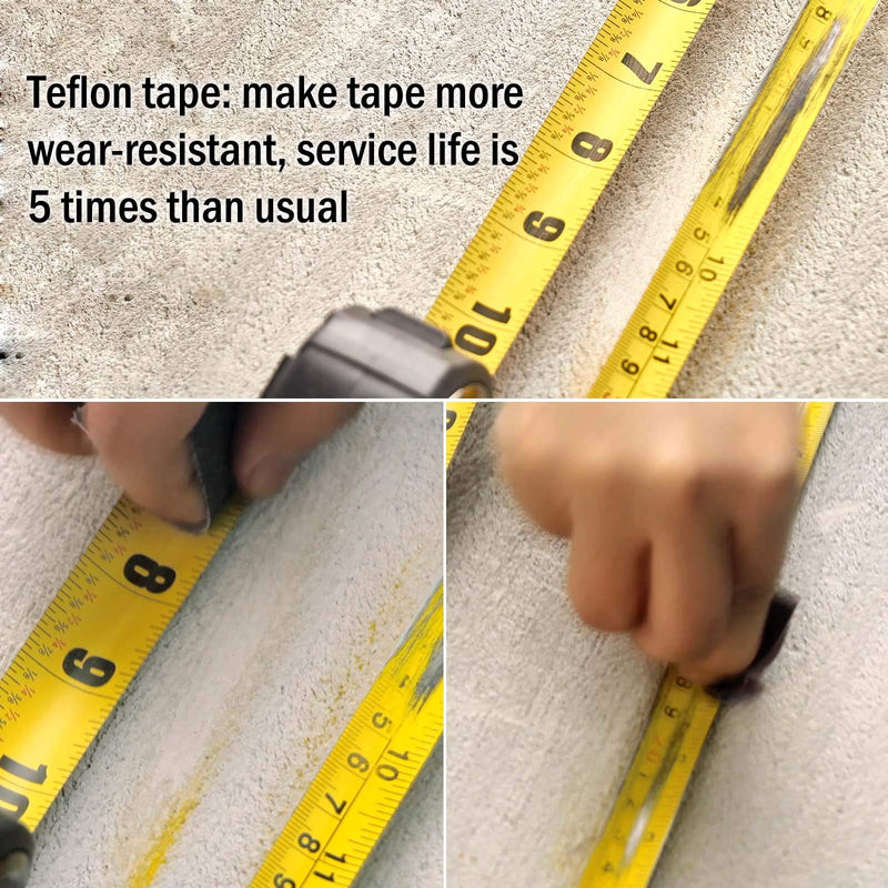  [AUSTRALIA] - ASSIST 18FT Measuring Tape by ASSIST 2.6m Level Standout, Both Side Printing Metal Blade,40% Thicker Blade,Heavy Duty,8 Times Longer Lifetime Than Normal one,Industray Grade 5.5M/18FT X 25mm/1"