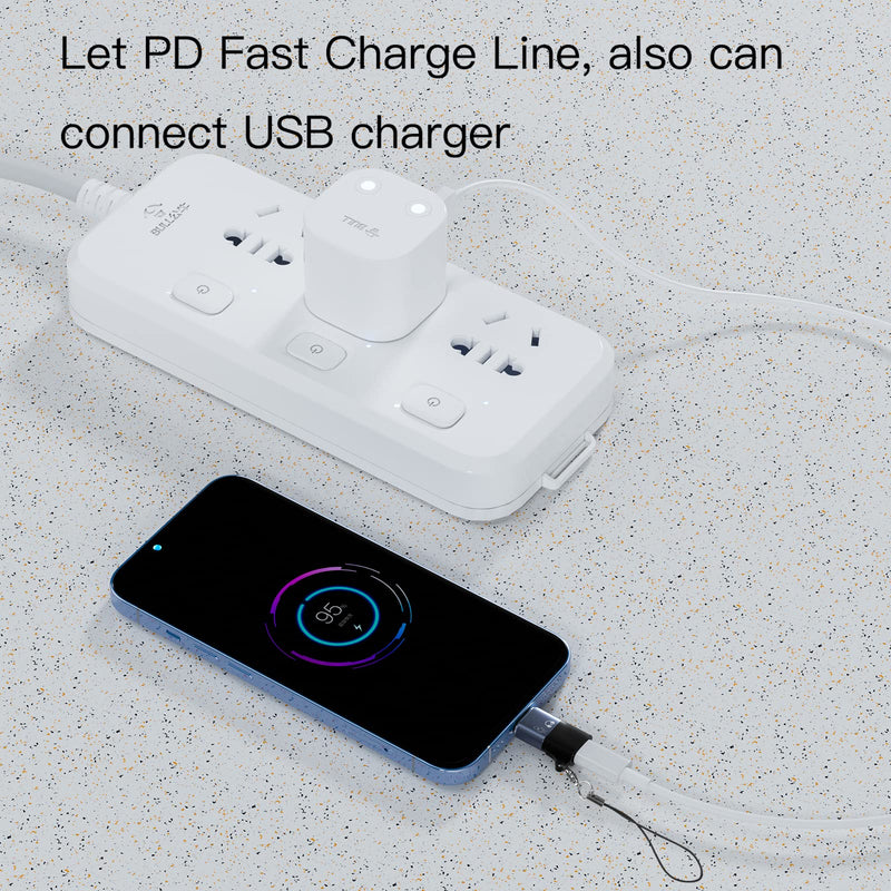  [AUSTRALIA] - USB C to Lightning Adapter, iO-S OTG Adapter, Suitable for Connecting Phones, Tablets, USB Flash Drives, Card Readers, mice, and Keyboards