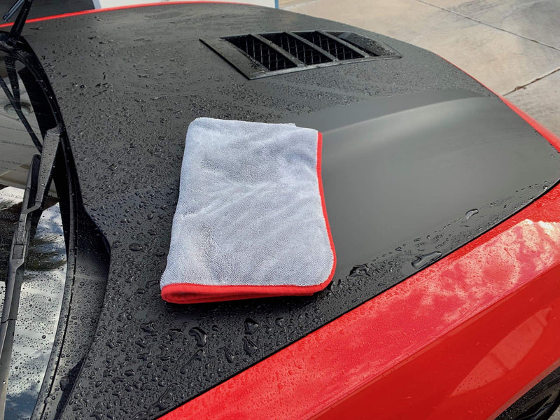  [AUSTRALIA] - Redline Finish - The One Ultimate Microfiber Drying Towel - Extra Large 37 x 30 inches, Faster Drying, Scratch Free Drying