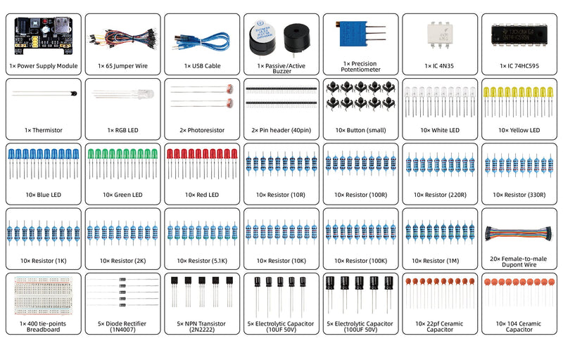  [AUSTRALIA] - Smraza Basic Starter Kit Breadboard