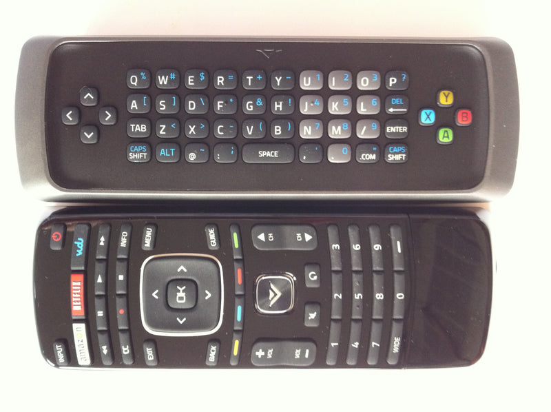 with Vudo Netflix Amazon Key-New Vizio True Original XRV1TV Internet Dual Side Keyboard QWERTY Remote Control with Vudo Netflix Amazon Key - LeoForward Australia