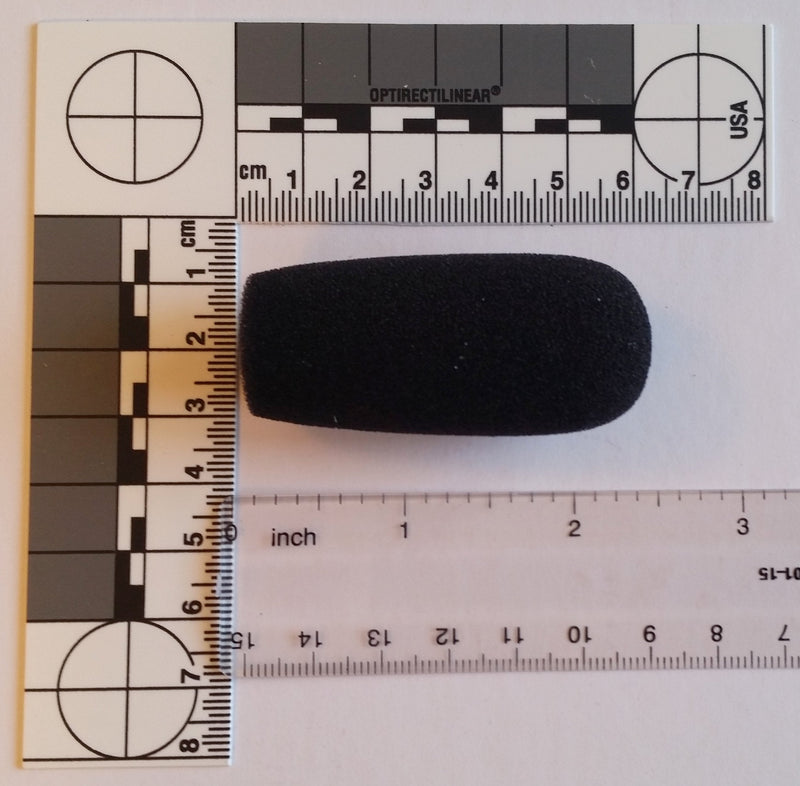  [AUSTRALIA] - Compete Audio CA945 foam microphone windscreens (microphone covers) (2-pack) for use mini-shotgun mics, larger headsets and desktop microphones
